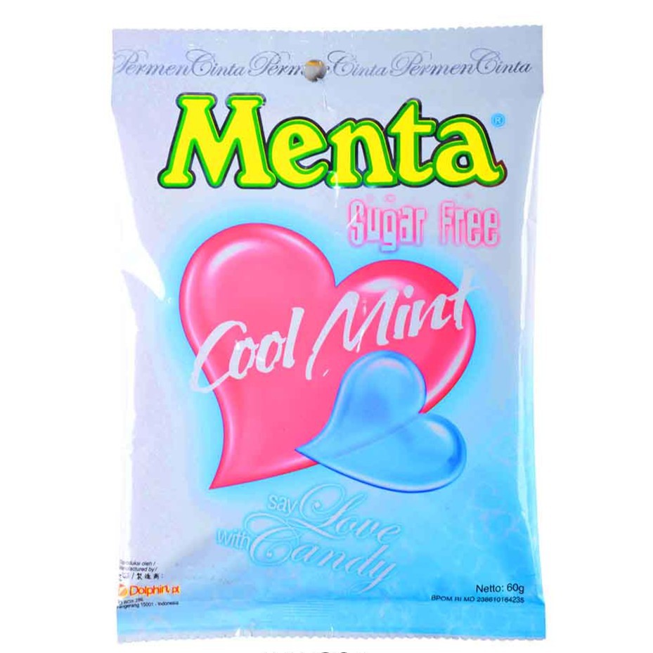 

Permen Menta Cool Mint Sugar Free 60gr