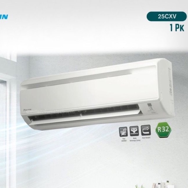 AC Daikin RP25AV14 1pk Malaysia AC Daikin 1Pk Pemasangan