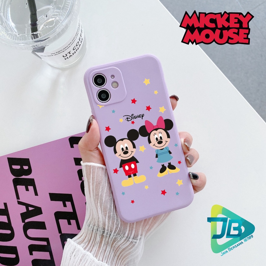 CASE CASING SOFTCASE SILIKON MACARON PELINDUNG KAMERA MICKEY MOUSE OPPO VIVO SAMSUNG XIAOMI REALME IPHONE ALL TYPE JB5297