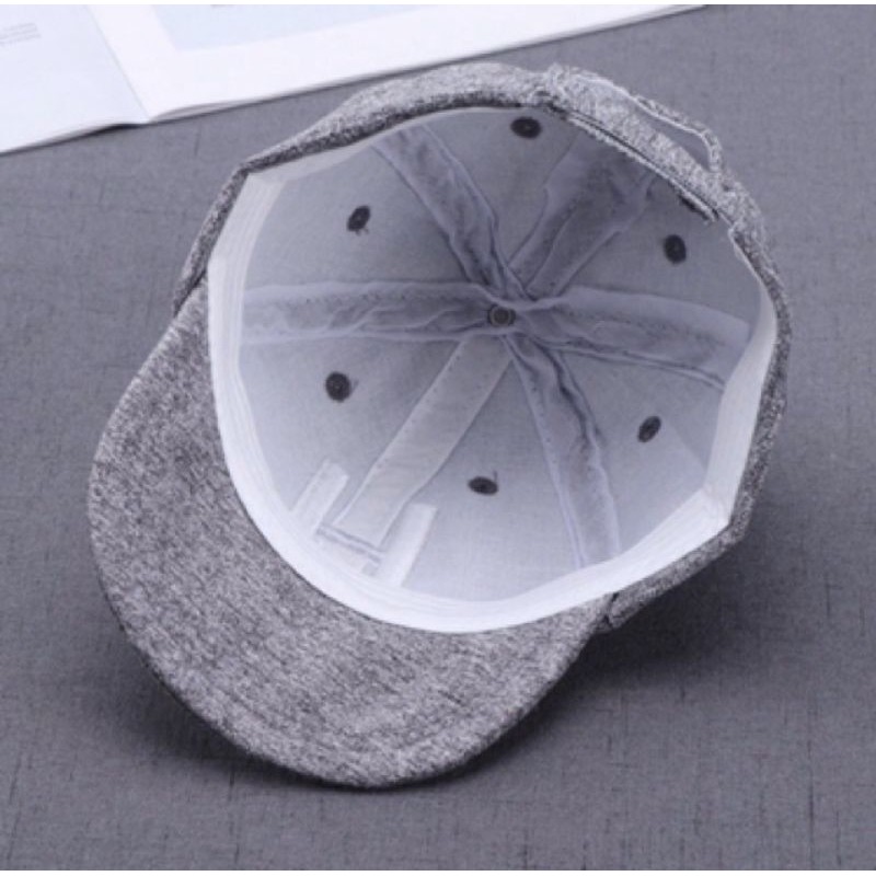 TOPI BASEBALL ANAK BAYI BALITA LAKI PEREMPUAN MOTIF TULISAN HURUF BORDIR IMPORT-1