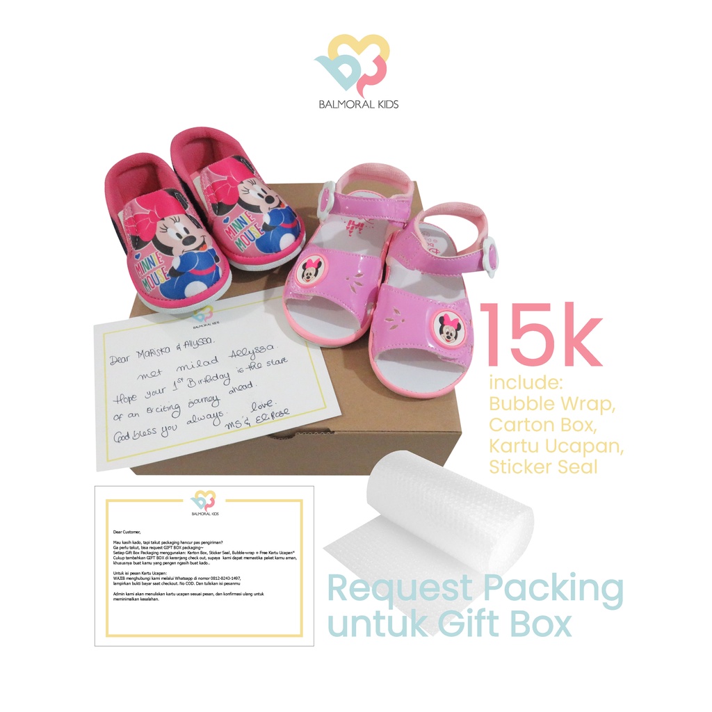 

Balmoral Kids Kotak Kado Packaging Kardus 22x22x8