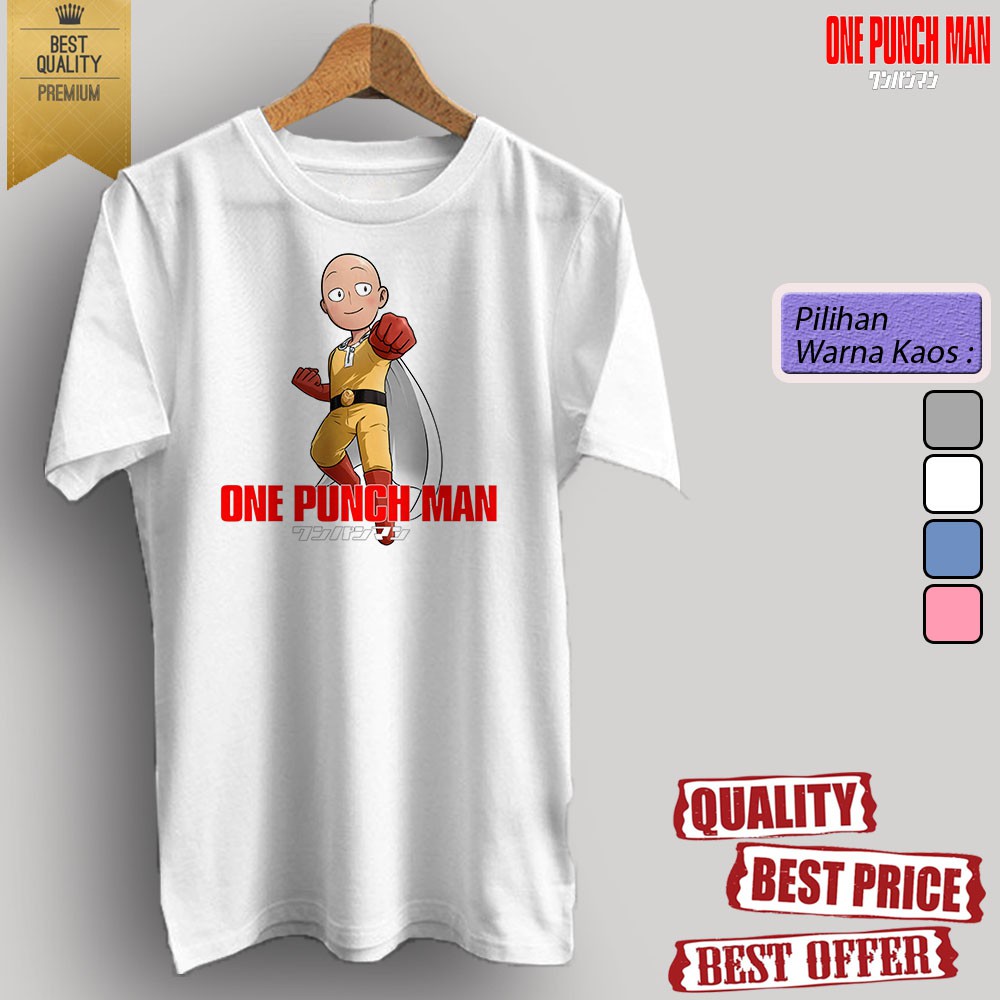 kaos t shirt premium ANIME TV ONE PUNCH MAN 15