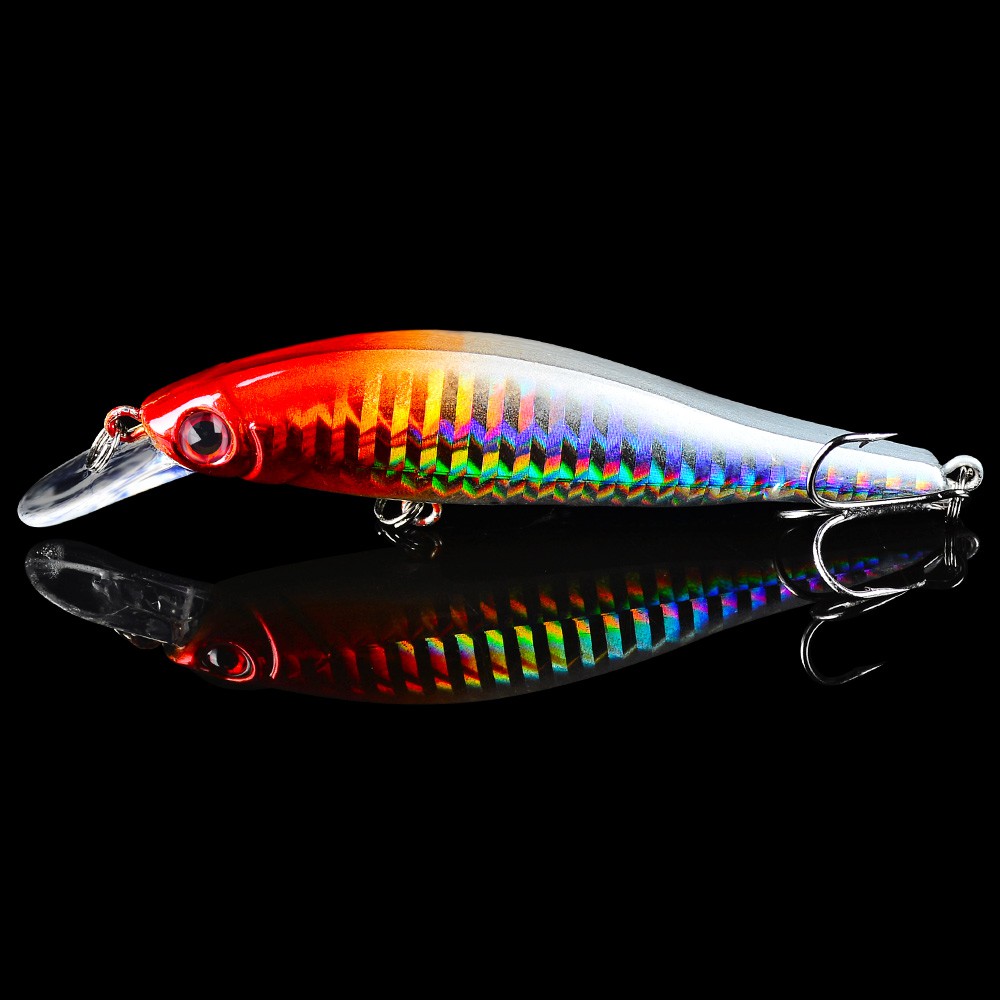 SYFishing 1Pcs New Sinking Minnow Umpan Pancing 9.8cm 12g Swimbait Fishing Lure Ikan Bass Wobbler Bait Kail Tackle