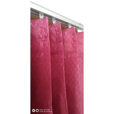 gorden plisket polos gorden sido gorden plisket motif wajik gorden jendela gorden pintu