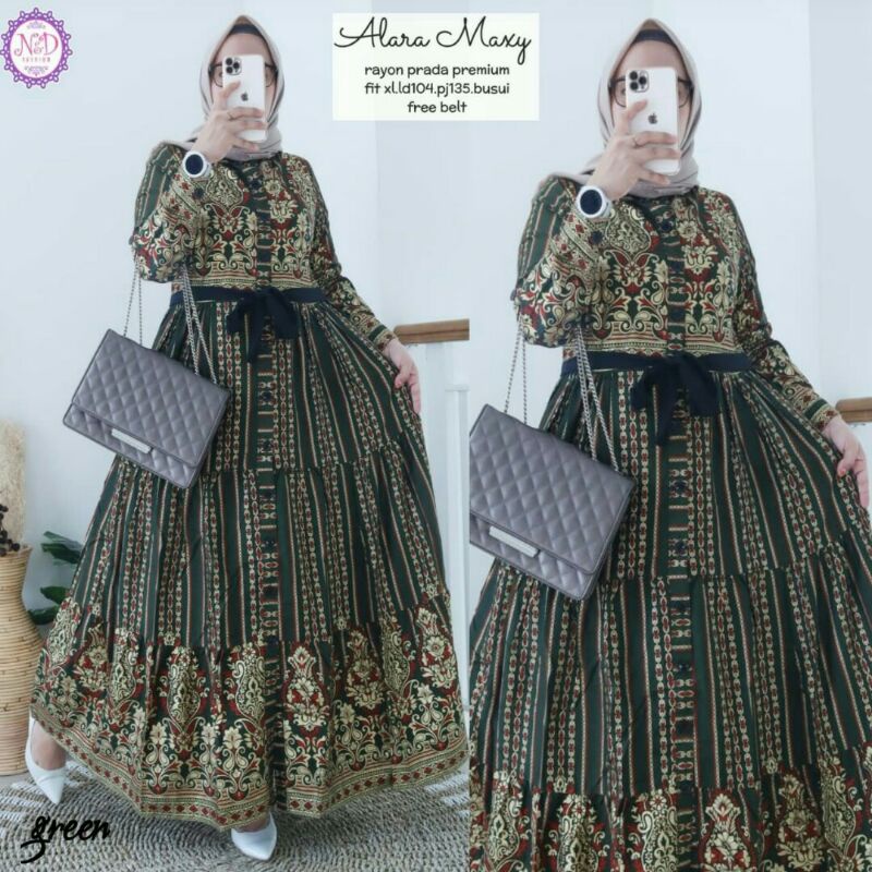 ALARA Maxi Dress Wanita Muslim