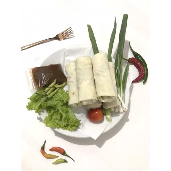 

Lumpia basah khusus daerah surabaya grab/gosend