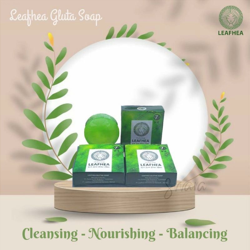 SVVARA • SABUN LEAFHEA - SERUM LEAFHEA 100% ORIGINAL