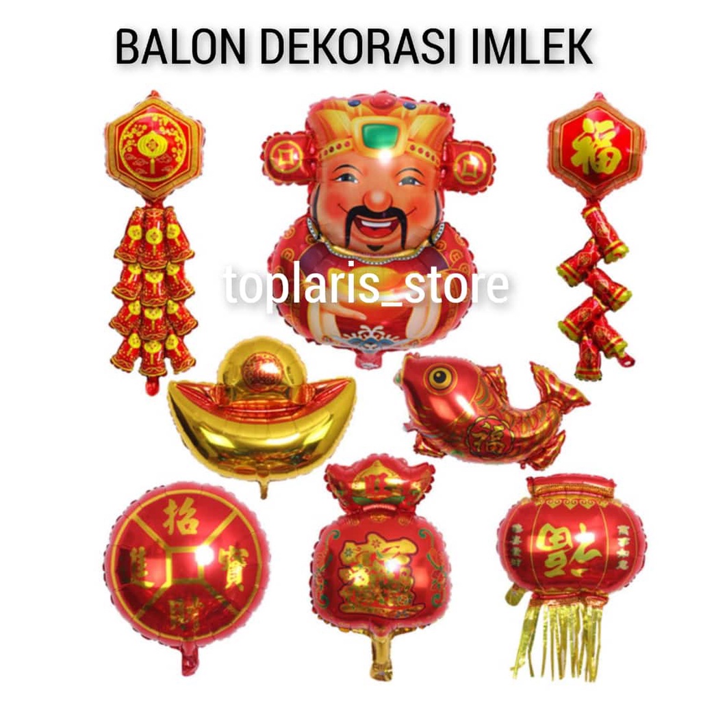 Balon Imlek Chinese New Year 023