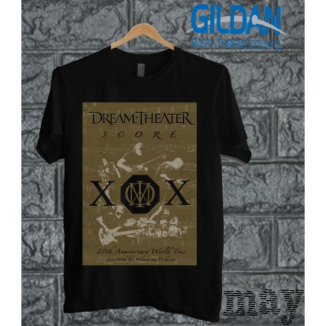KAOS BAND DREAM THEATER TSHIRT ORIGINAL GILDAN SOFTSTYLE DRT 34