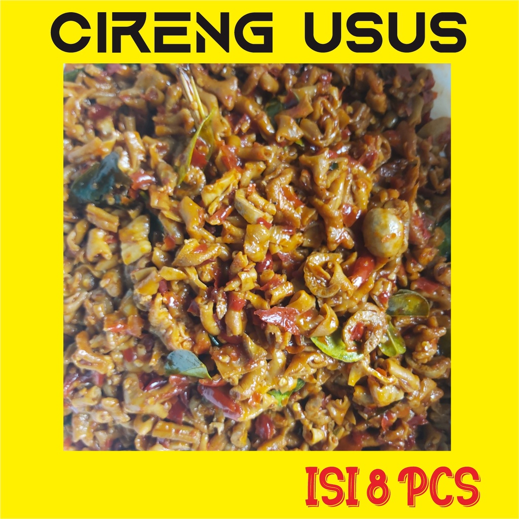 

Cireng Isi Usus - PEDAS