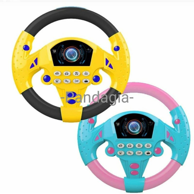 Mainan Steering Wheel Setir Mobil Anak-anak Warna dan fitur menarik