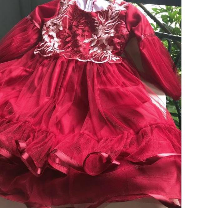 ✥ baju pesta muslim anak / baju pesta anak muslim / muslim brukat ◄