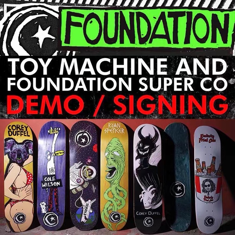 Foundation 7 Lapis Ukuran 8.0 Untuk Skateboard