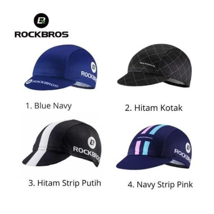  TOPI  SEPEDA  CYCLING CAP ROCKBROS DAHON PACIFIC  TRIFOLD 