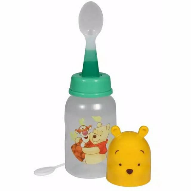 Kiddy Botol Cereal Bottle With Spoon Disney WTP03-087