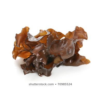 Jamur Kuping Hitam Kering / Dried Black Fungus / Jamur Hitam berat 50 gram