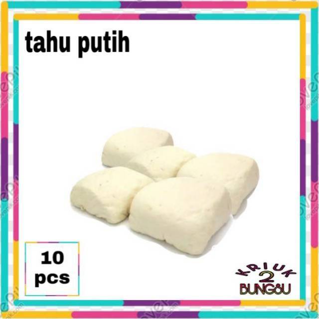

Tahu putih/ isi (10 pcs)