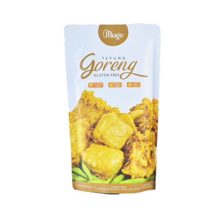 

cs01477 Mugo Tepung Goreng Gluten Free 250 Gr Da01D100