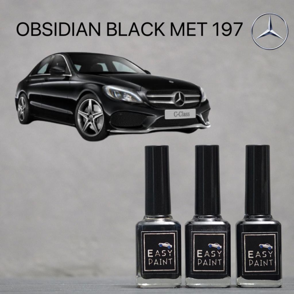 Cat Oles Obsidian Black Met 197 Mercedes Benz Mercy Hitam Metalik