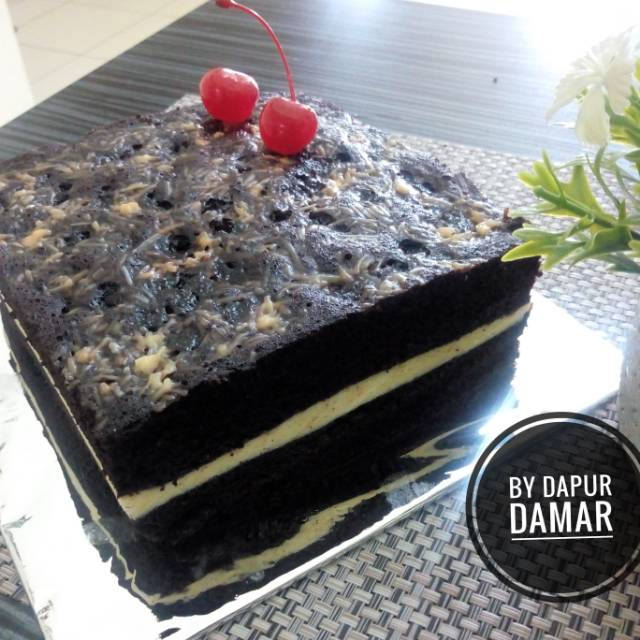 

Cake coklat cheese kukus