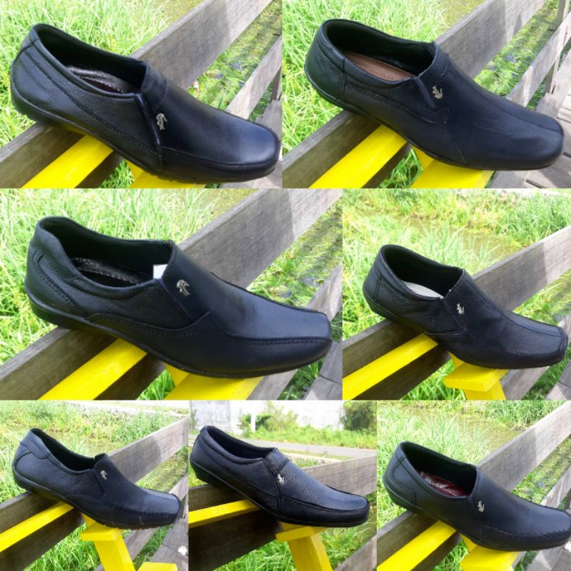 SEPATU KULIT LACOSTE MANTUL MUMER