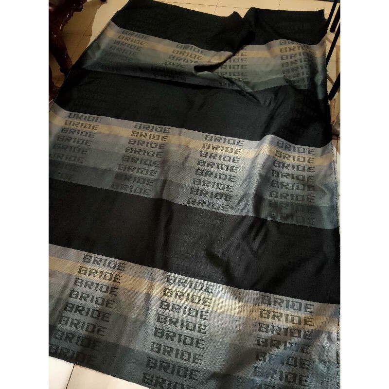 kain jok bride gradasi - kain kanvas bride import panjang 72 lebar 172