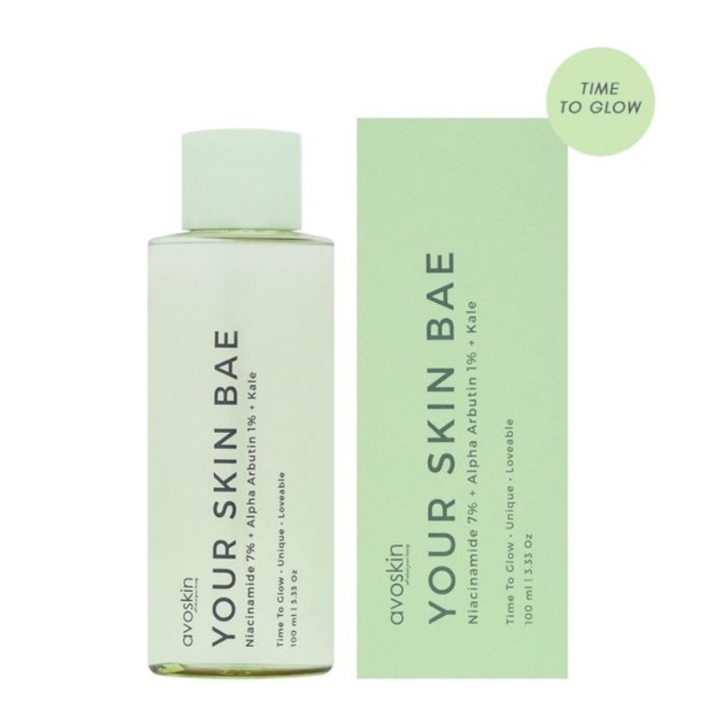 AVOSKIN YOUR SKIN BAE NIACINAMIDE + ALPHA ARBUTIN + KALE