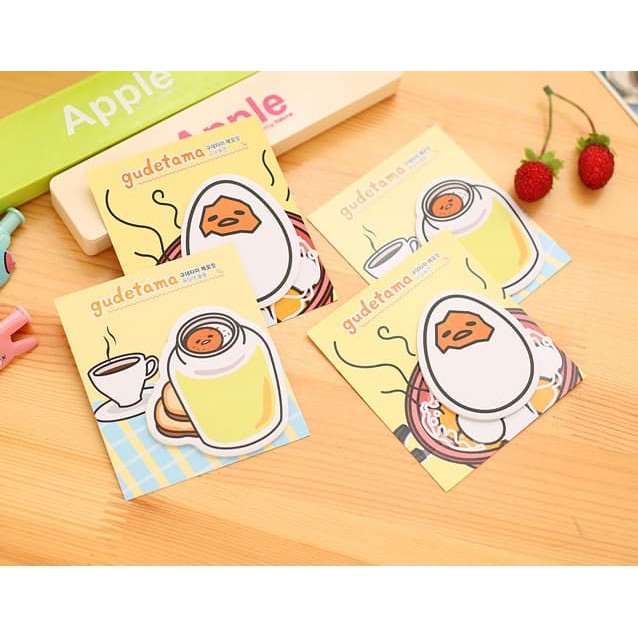 

NR sticky notes gudetama telur eggs sticky notes sno024