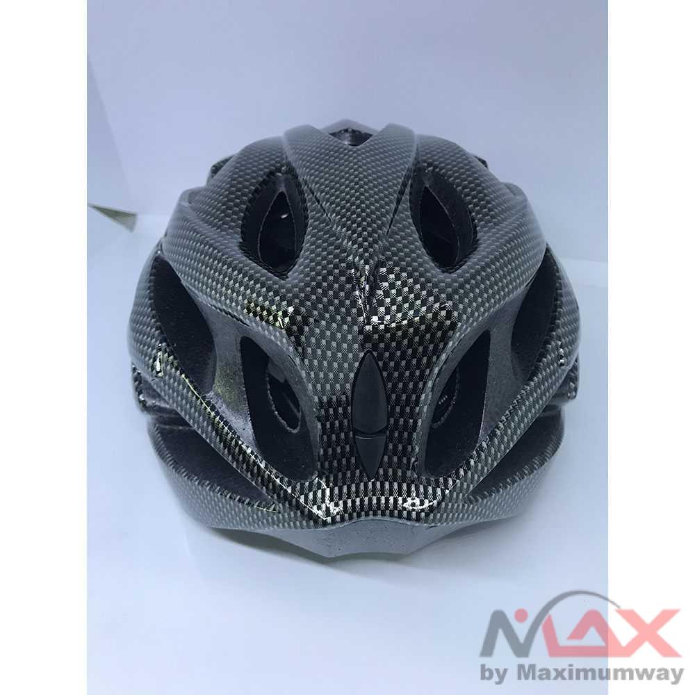 Helm Sepeda Gunung Carbon fiber Ultra Ringan dgn Ventilasi Udara untuk Unisex EPS Foam PVC