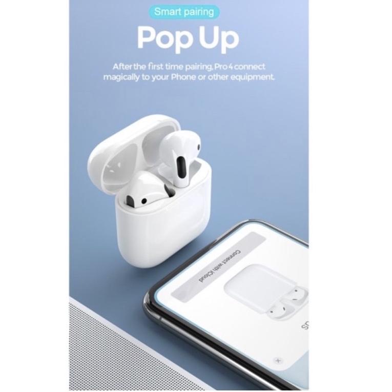 Headset - Earphone Bluetooth Pro-4 TWS v5.0 - Headset Bluetooth PRO-4 TWS L5M0