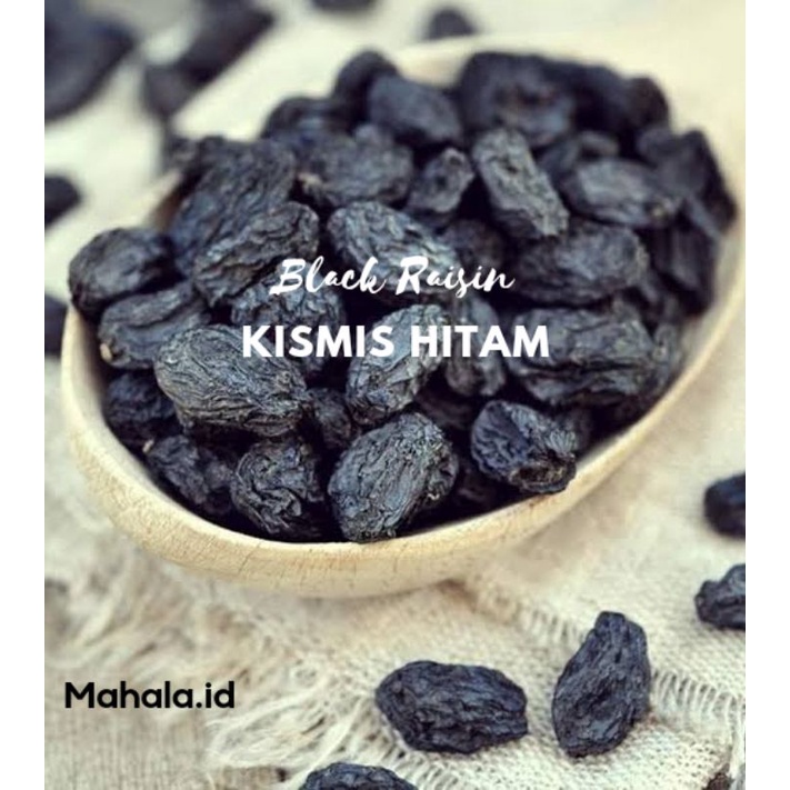 

Kismis Hitam 100gram / Dark Raisin / Black Raisin