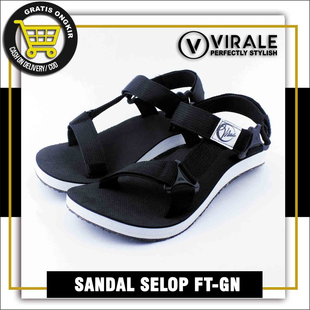 Sandal Selop Gunung Pria Outdoor Kekinian Murah FT GN HT Sandal Selop Gunung Pria Outdoor Kekinian Murah FT GN HT