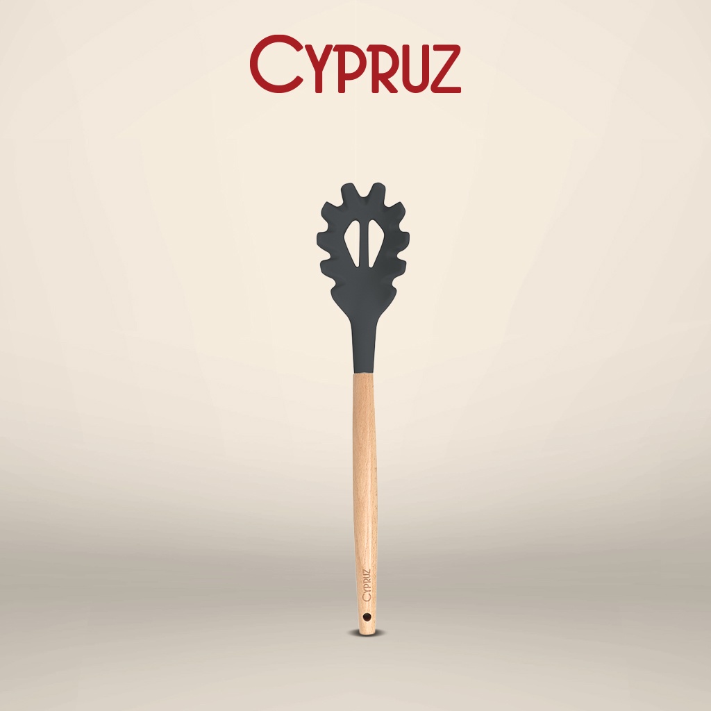 Cypruz Spaghetti Spoon Silicone / Sendok Pasta Food Grade AM-0936