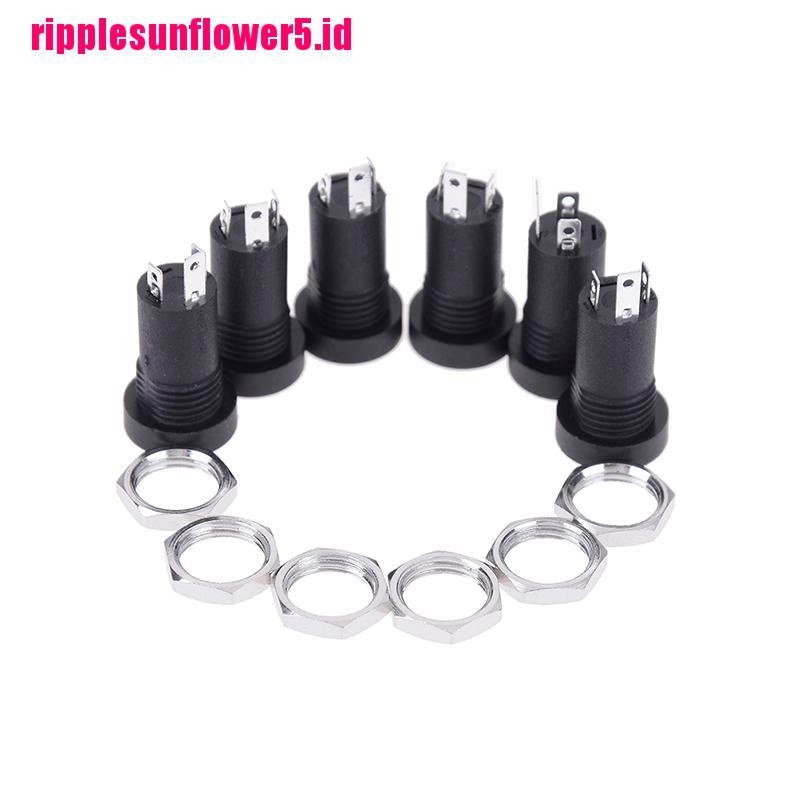 2pcs Adapter Soket audio 3 Pole 3.5MM Dengan Sekrup