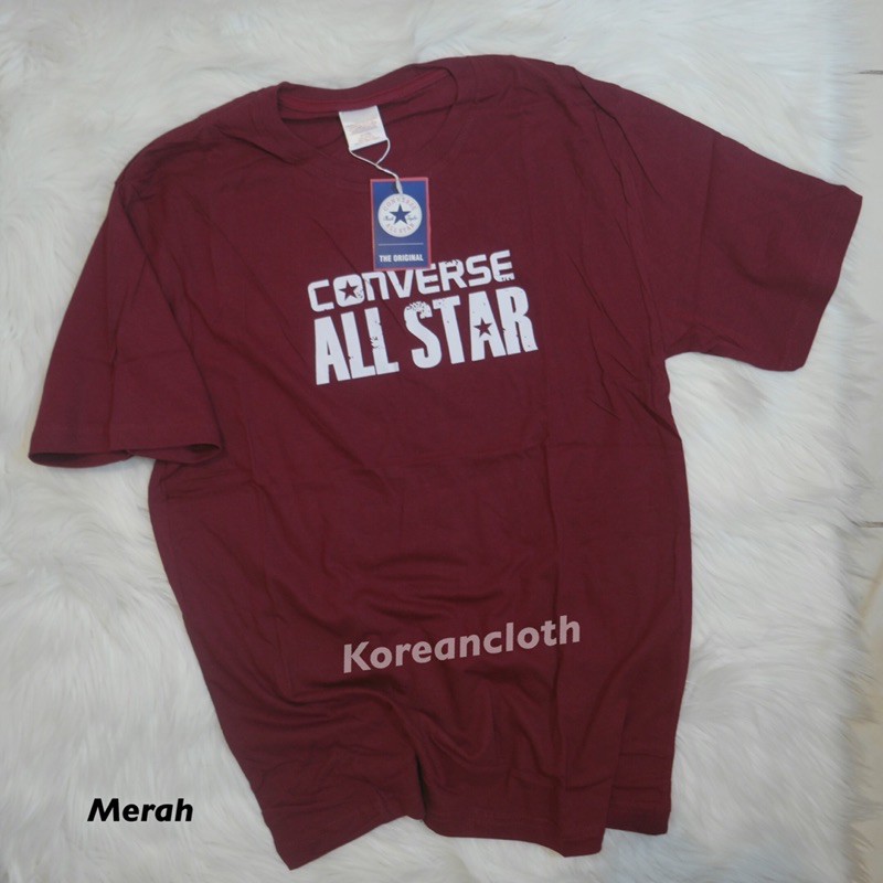 KAOS DISTRO CONVERSE ALL STAR TERMURAH KAOS DISTRO BANDUNG