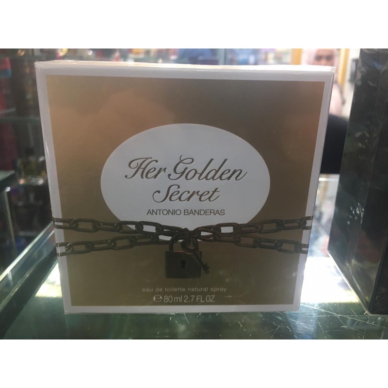 Antonio Banderas her golden secret