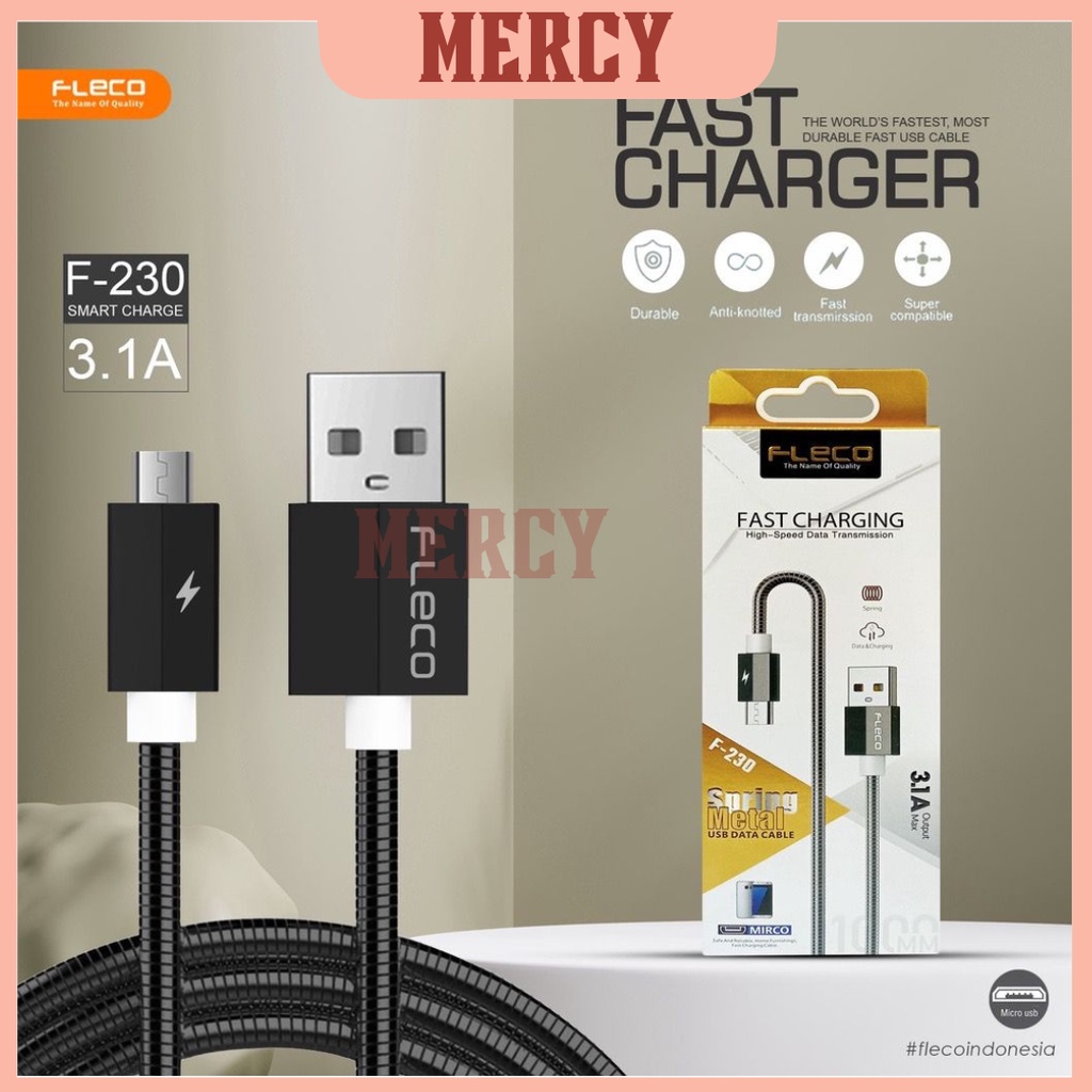 Kabel Data USB Metal 100cm Fast Charging Aluminium Micro Iphone Type C Cable Fast Charger Qualcomm QC 3.0A