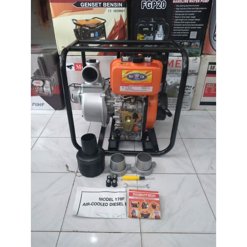 Pompa Air Sawah / Pompa Lumpur 3" Diesel (Solar)