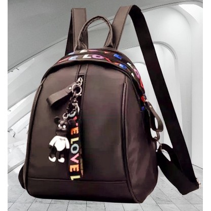 TAS LOVE LOVE - BACKPACK RANSEL MICRO / RANSEL BATAM + POM POM