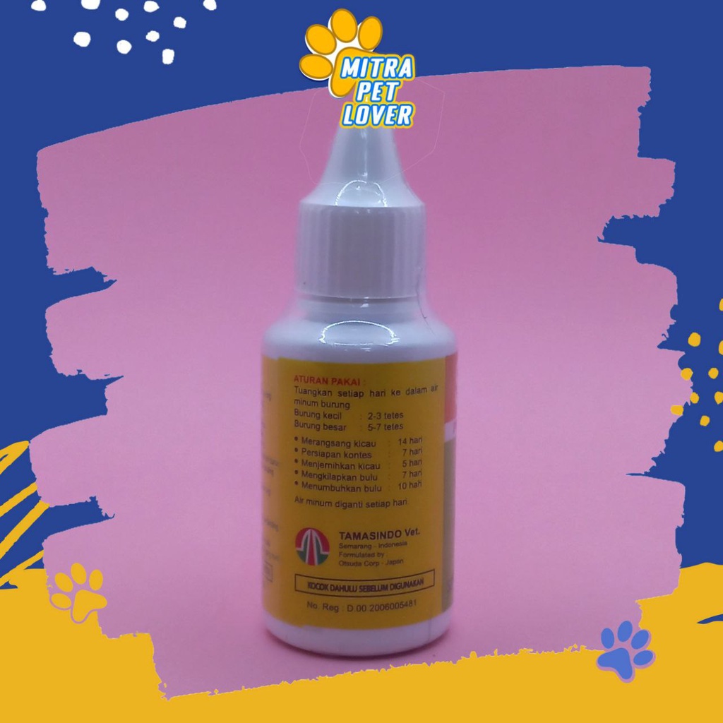 PROBIOTIK SUARA BURUNG PERKUTUT - SUPER CONTEST 30 ML ORIGINAL - MEMPERTEGAS KICAU MERDU KUAT, ATASI SUARA SERAK JADI JERNIH BERANI , ANTI STRESS - MURAH ASLI - PET ANIMAL HEALTHCARE &amp; VETERINARY TAMASINDO OBAT &amp; VITAMIN HEWAN PELIHARAAN MITRAPETLOVER