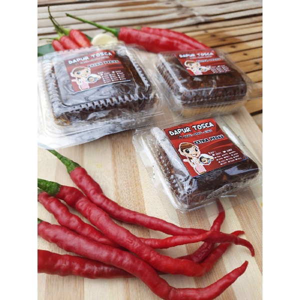 

SAMBEL PECEL by DAPUR TOSCA 125gram varian EXTRA PEDAS