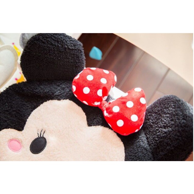 Alas Bantal Duduk Tipis Jok Mobil Kursi Rumah Mickey Minnie Mouse Tsum tsum Premium