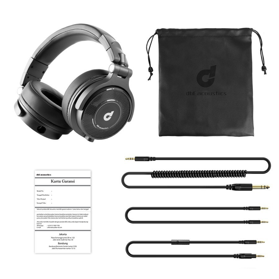 dBE DJ500 High End Closed Back Over Ear Gaming Headset