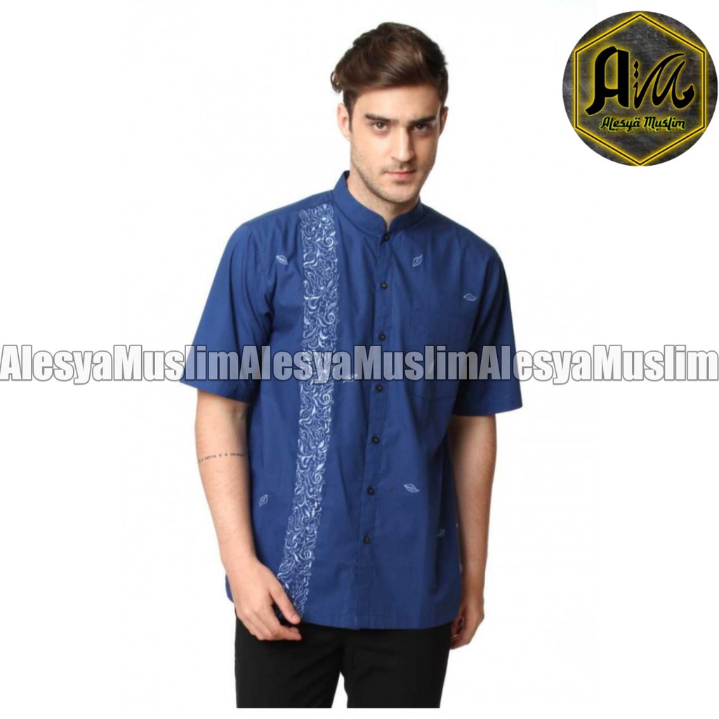 Baju Koko Warna Lengan pendek Katun/Harga Grosir/Best Seller/Bisa Bayar Di Tempat