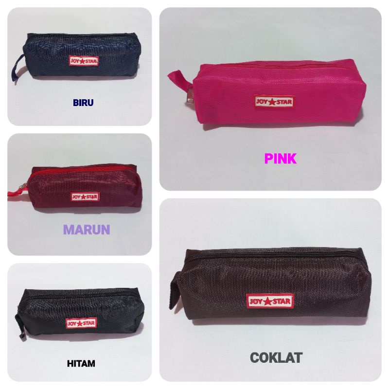 

KOTAK Pensil sleting / Kotak pensil sleting Polos JS