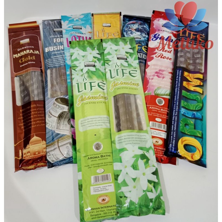 Dupa / Hio India Darshan Life Jasmine Isi 50 Sticks