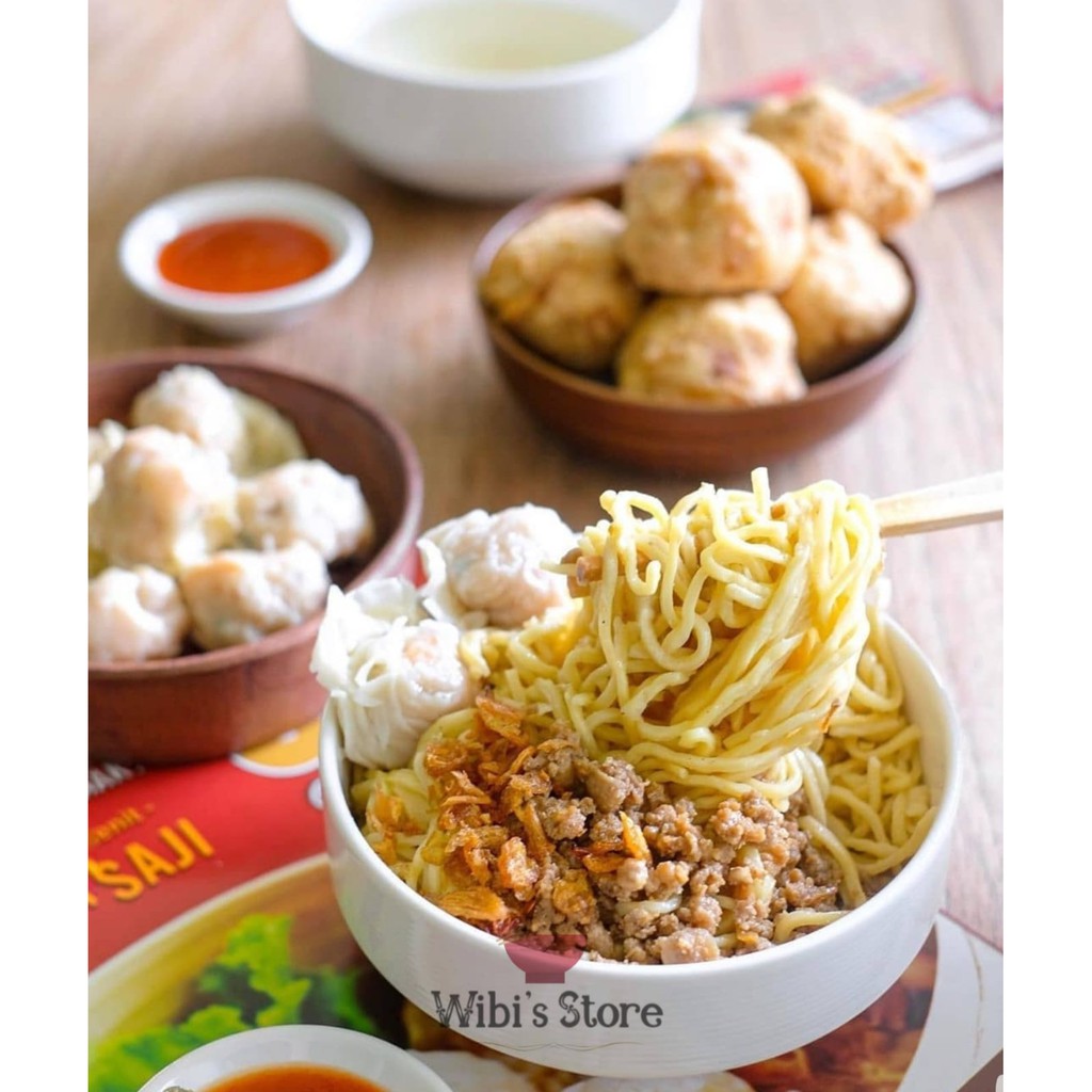 

Cwie Mie Ayam ( isi 2 porsi ) /Frozen food GL8 ( non halal )