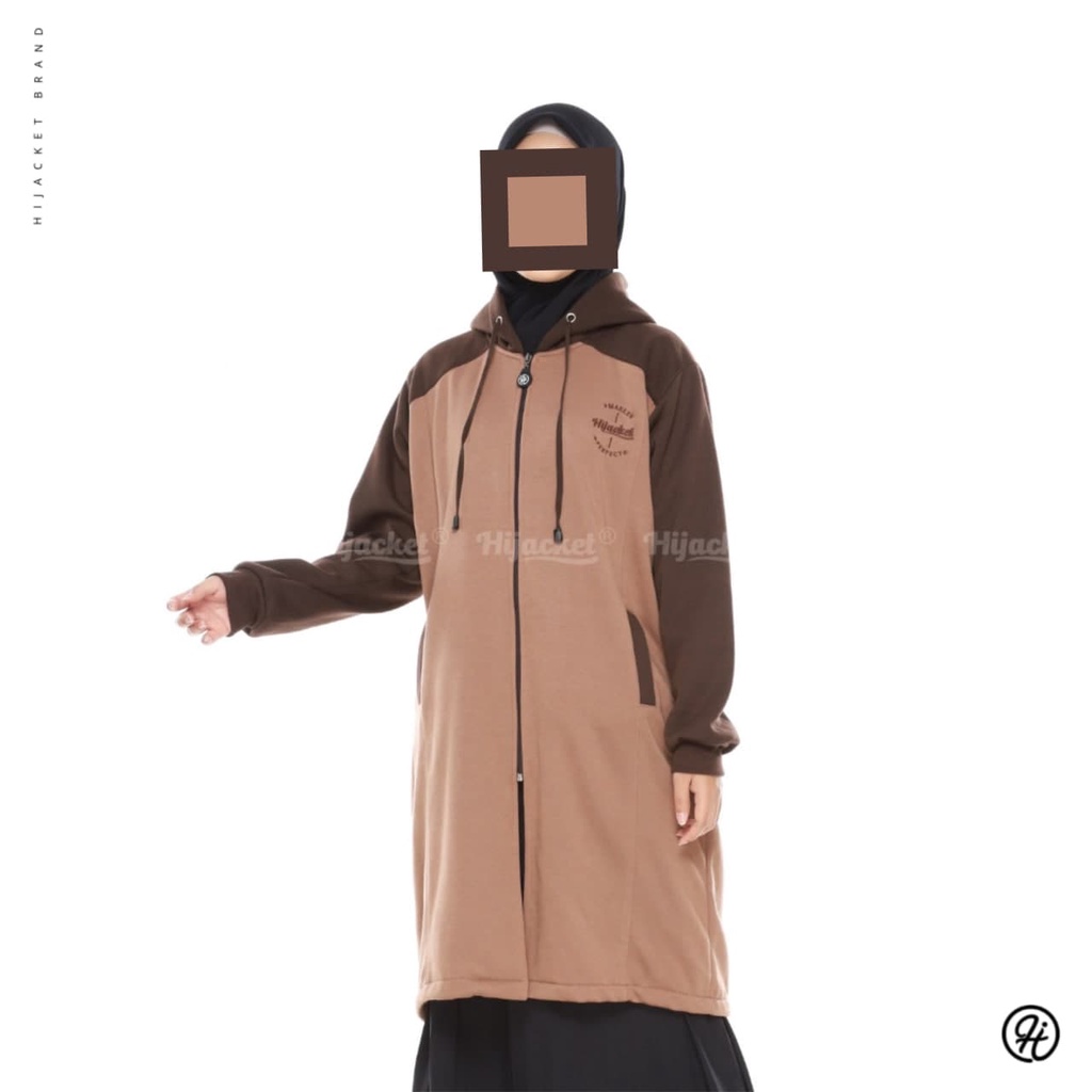 Hijacket Alicia Jaket Muslimah Official Wanita Hijab-ALICIA BROWN
