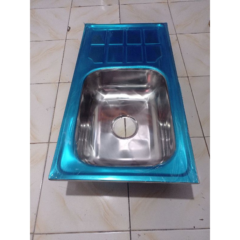 bak cuci piring/wastafel murah/wastafel 75x40