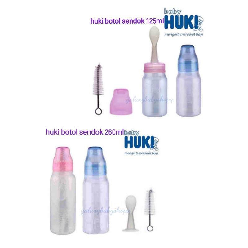 Huki botol sendok 125ml, 260ml